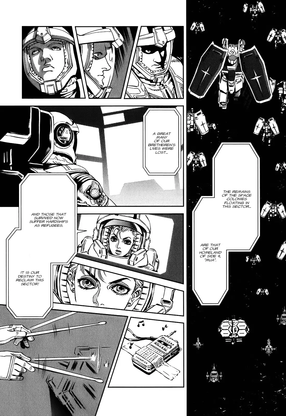 Kidou Senshi Gundam Thunderbolt Chapter 1 22